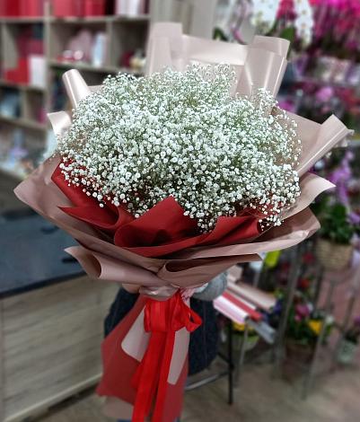 Букет цветов из: Гипсофила в Острогожске