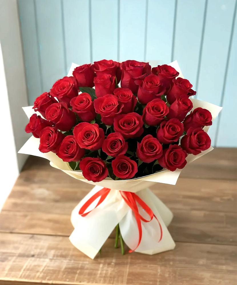 Букет 29 Красных роз в Острогожске