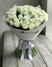Букет 35 Белых роз в Острогожске