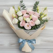 Букет цветов из:  Лизиантусы в Острогожске