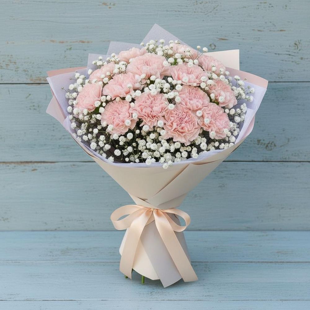 Букет цветов из: Гвоздики в Острогожске