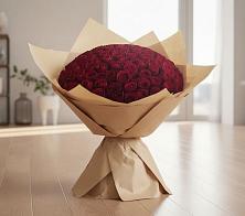 Букет 101 Красная роза в Острогожске