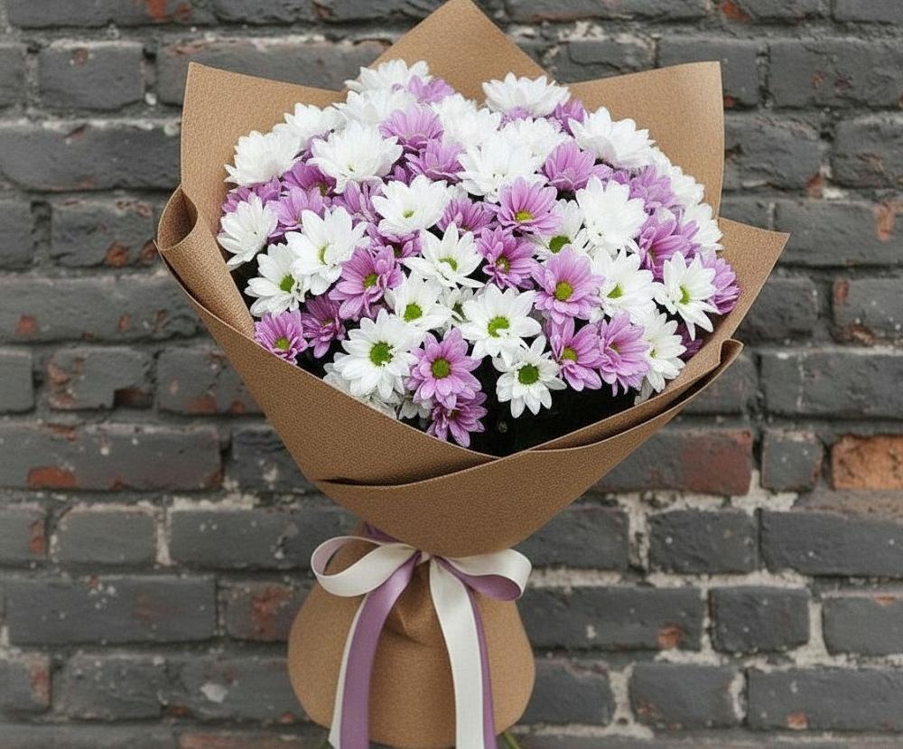 Букет цветов из: Хризантемы в Острогожске