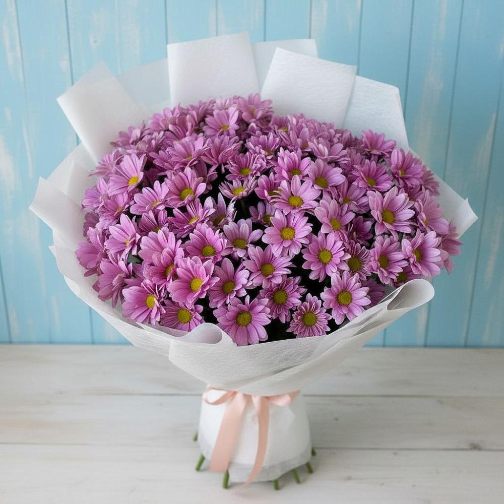Букет цветов из: Хризантемы в Острогожске