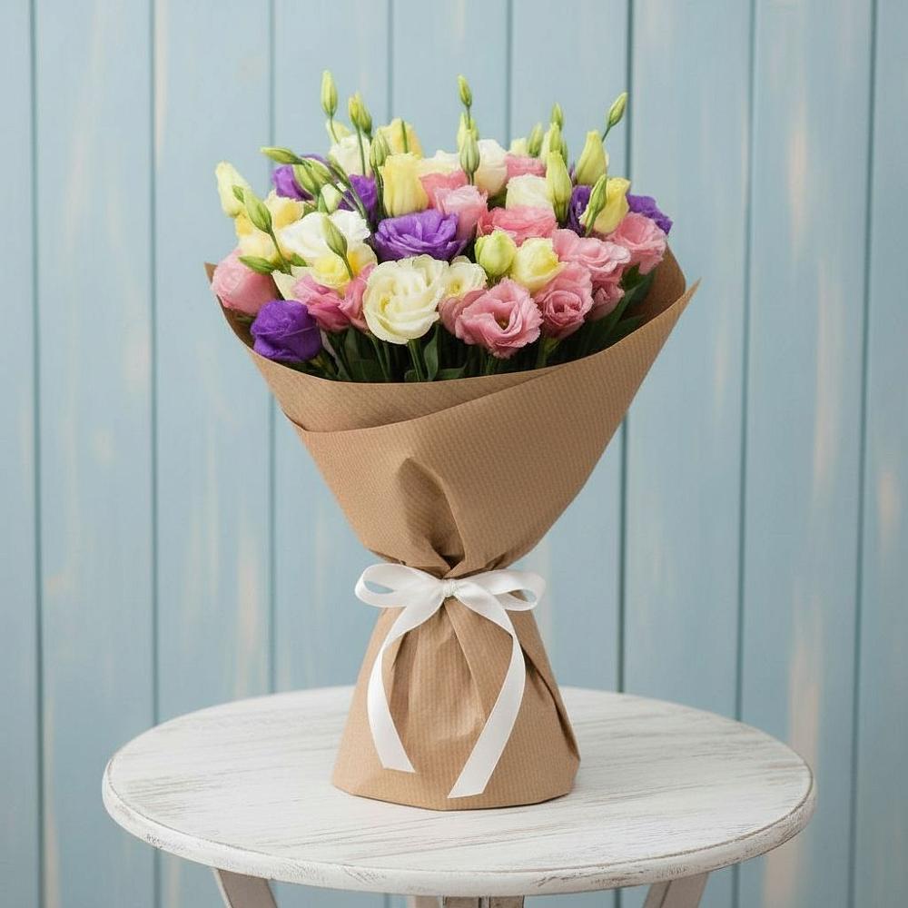 Букет цветов из: Лизиантусы в Острогожске