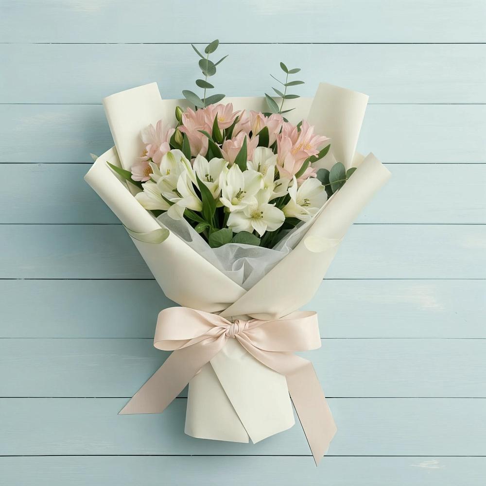 Букет цветов из: Альстромерии в Острогожске